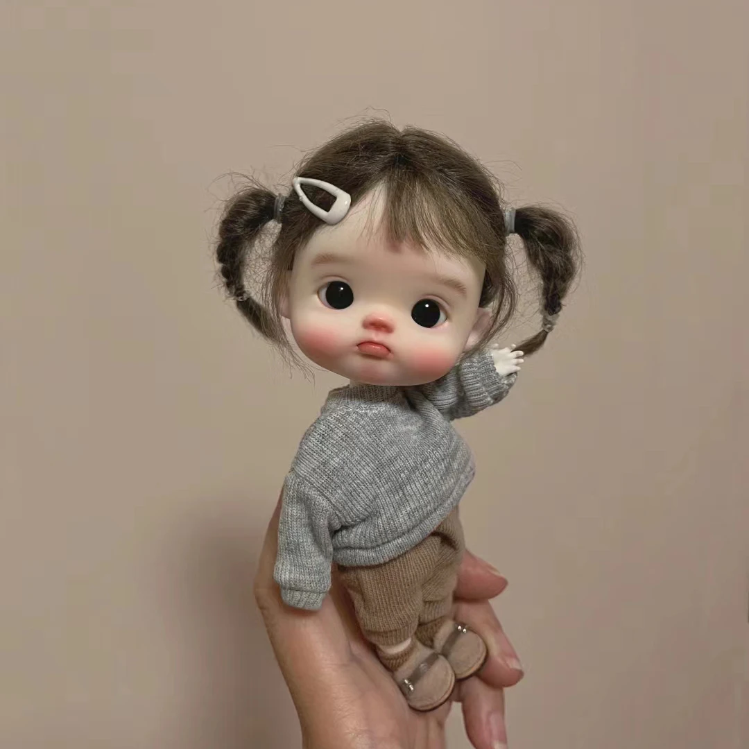 Кукла OB11 из смолы сделай сам милая кукла девочка без макияжа игрушки подарки на