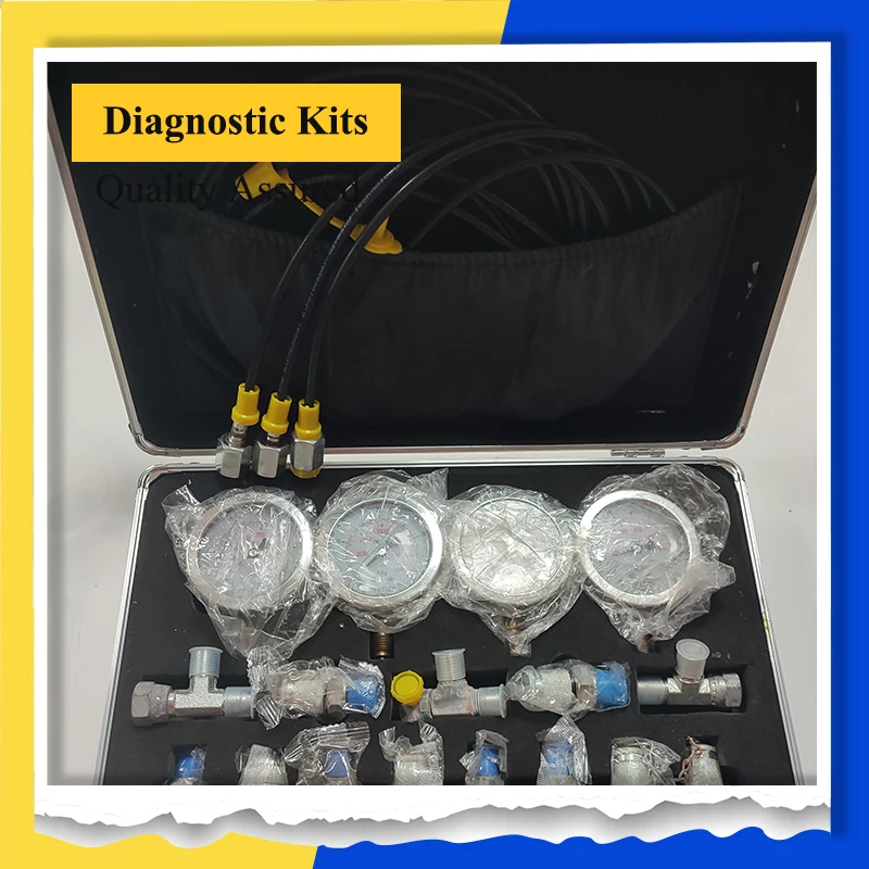 Наборы для диагностики экскаватора гидравлический манометр диагностический