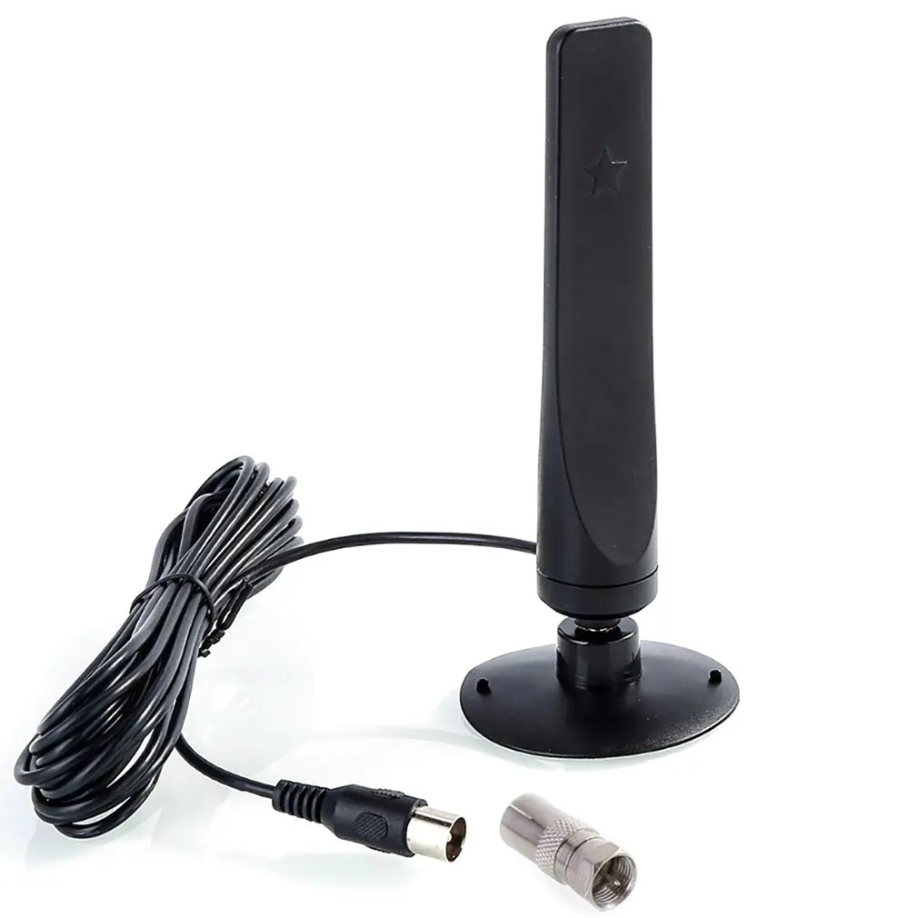

New HDTV Digital Indoor Signal Receiver DVB-T2 Mini TV Antenna Aerial Booster Televison Receivers Crystal Image And Sound Qualit
