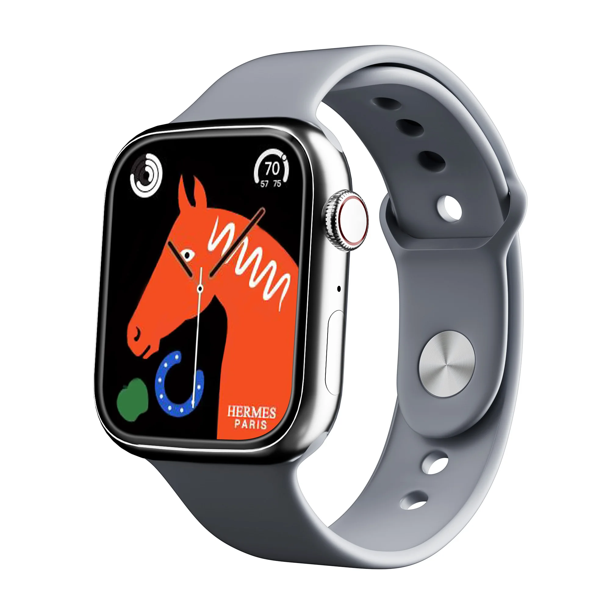 

New S8maxSmart Watch 2023 Wireless Charging Smartwatch Bluetooth Calls Watches Men Women Fitness Bracelet Custom Watch Face