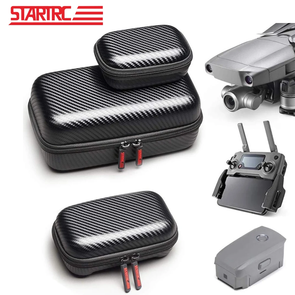 

STARTRC DJI Mavic 2 3 Pro Zoom Accessories Drone Body Waterproof Portable Storage PU Bag Remote Control Battery Hardshell Bag