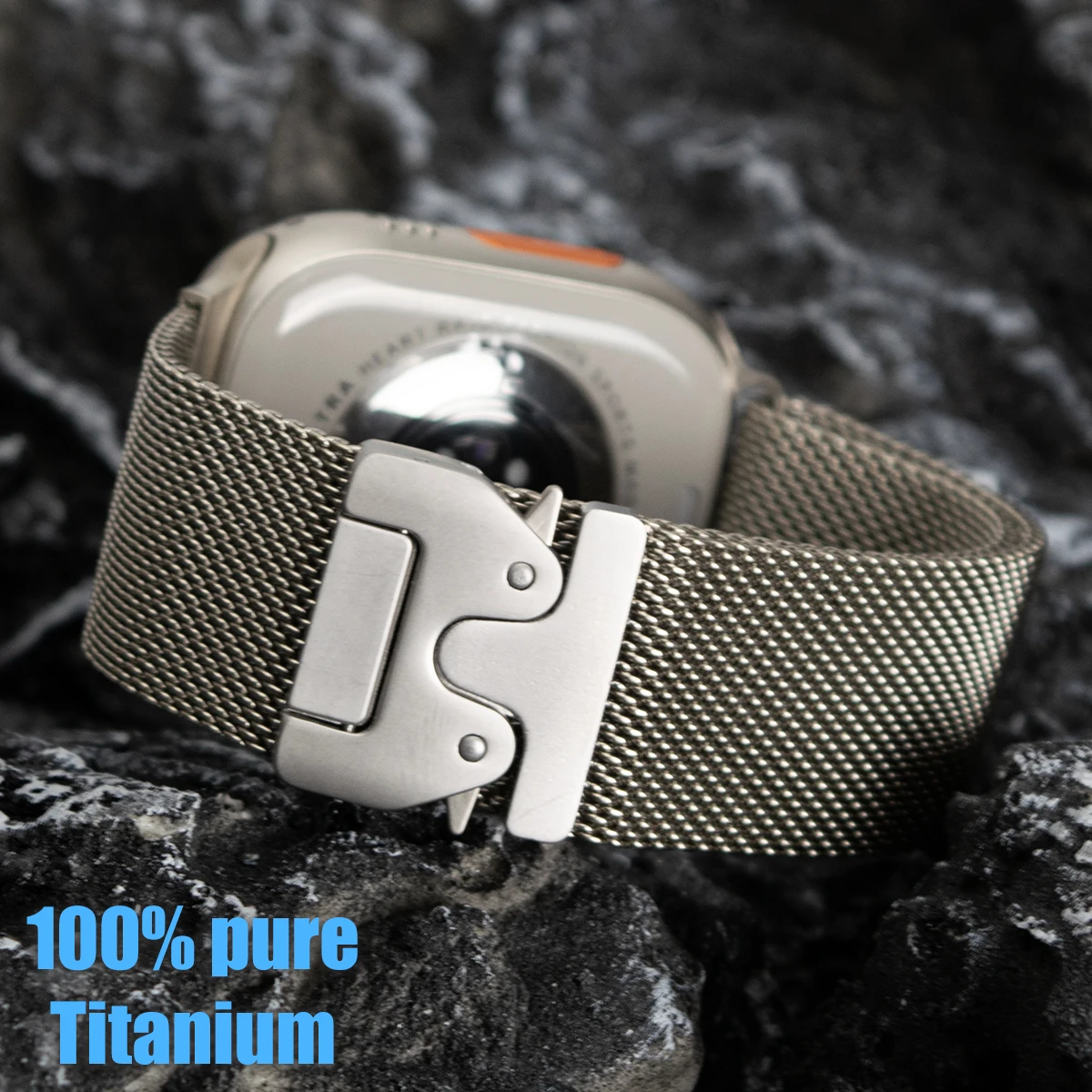 Титановый ремешок для Apple Watch Ultra 2 49 мм