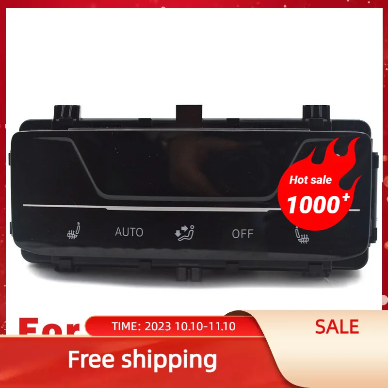 

3GB 907 049 L For VW Passat B8 The touch screen air conditioning panel in the second row of the rear seats supports seat heating