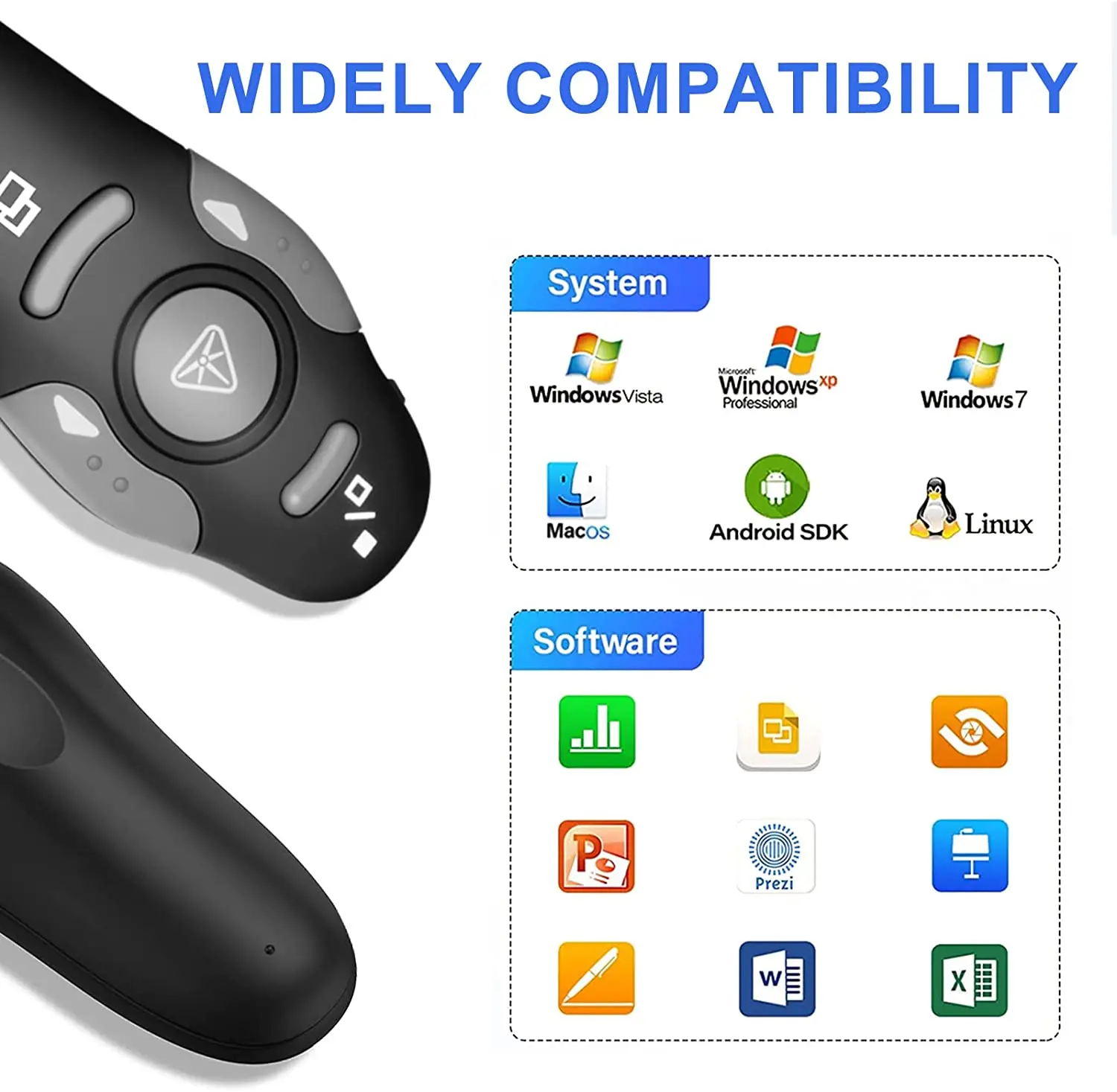 Беспроводная лазерная указка с крассветильник Том 2 4 ГГц | Канцтовары для офиса и