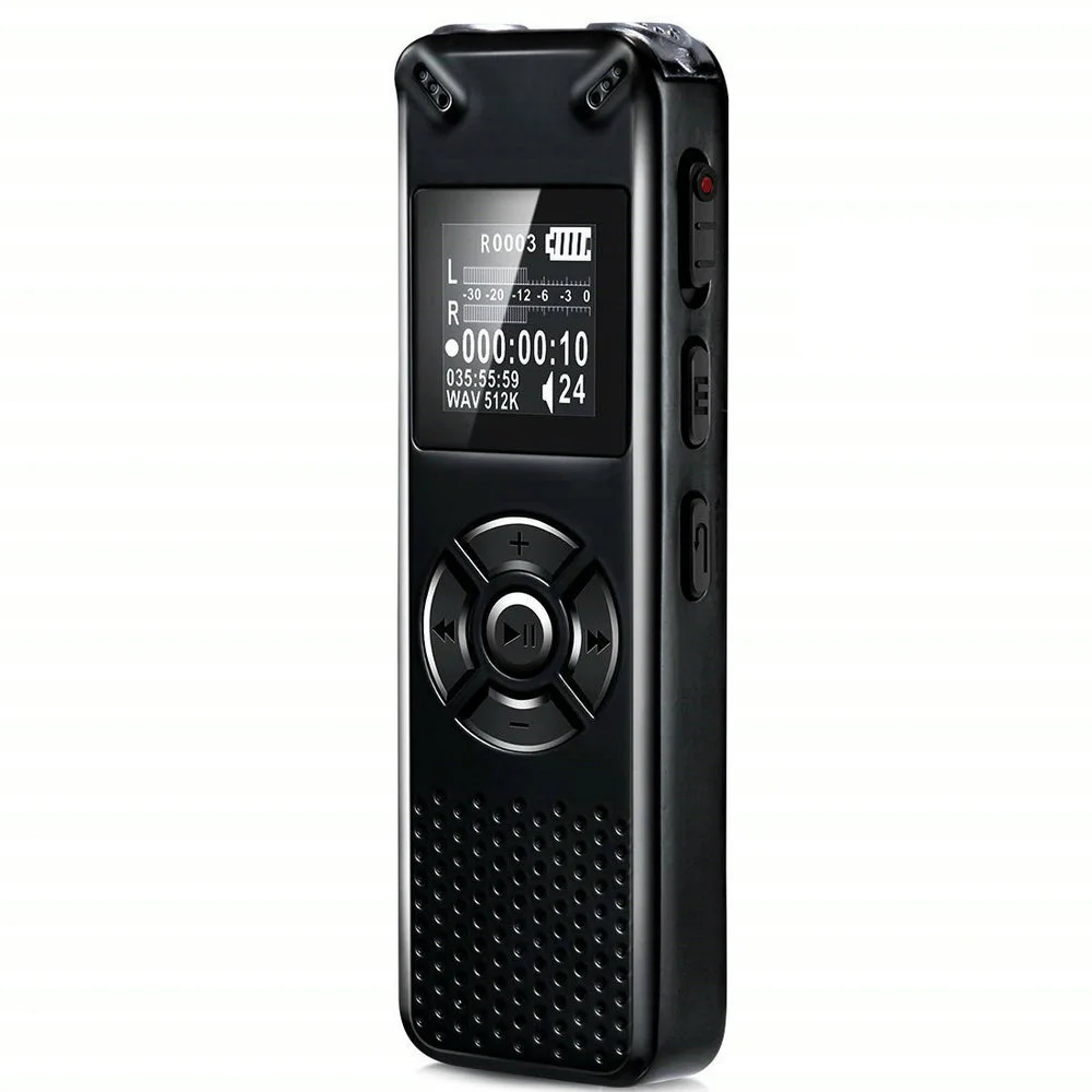 Купи V91 Professional Voice Activated Digital Audio Voice Recorder 16GB 32GB Recording Dictaphone WAV MP3 Player Genuine Sale Factory за 1,532 рублей в магазине AliExpress