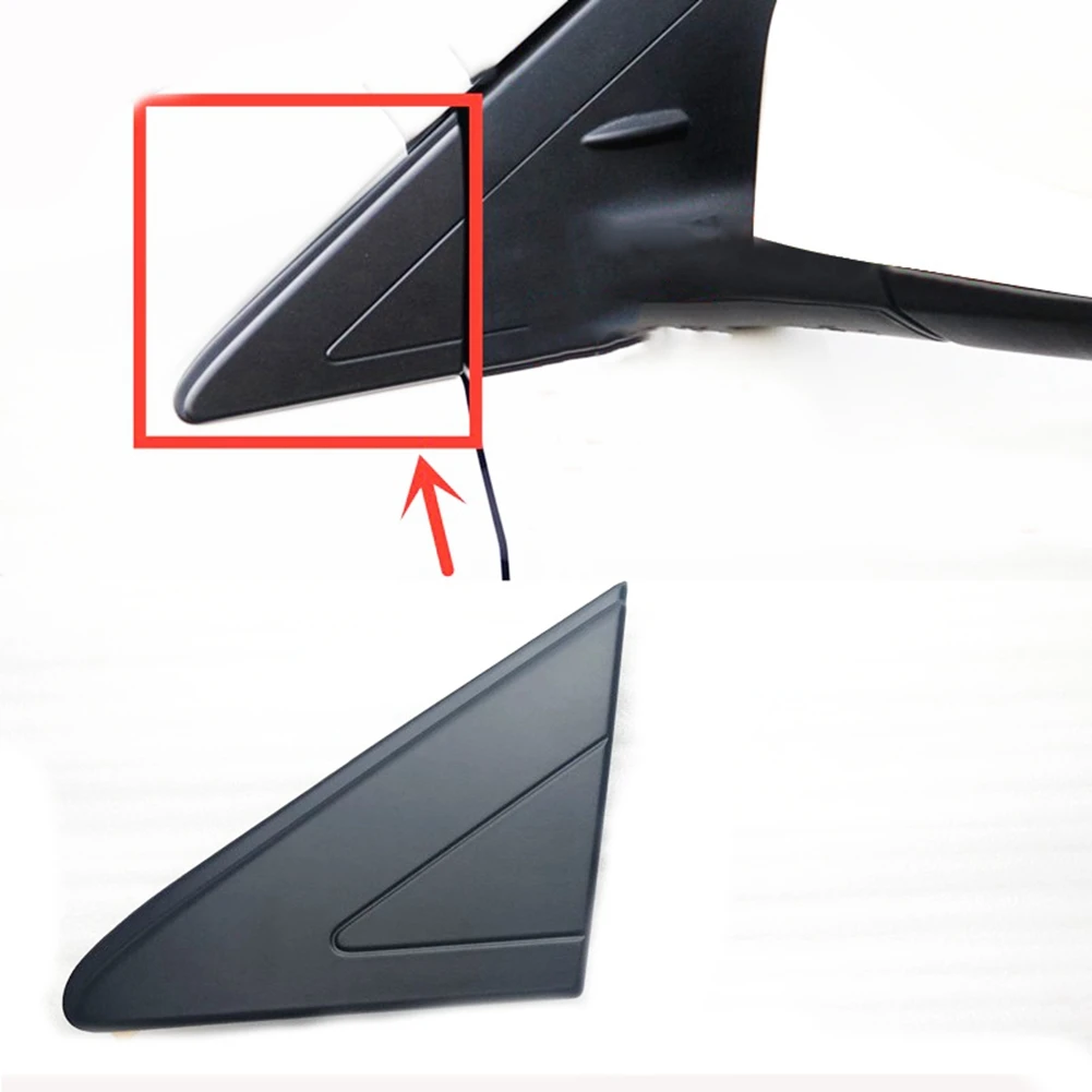 

Передняя левая и правая боковая зеркальная треугольная декоративная панель Треугольная пластина угловая для Toyota Vios 2014-2021