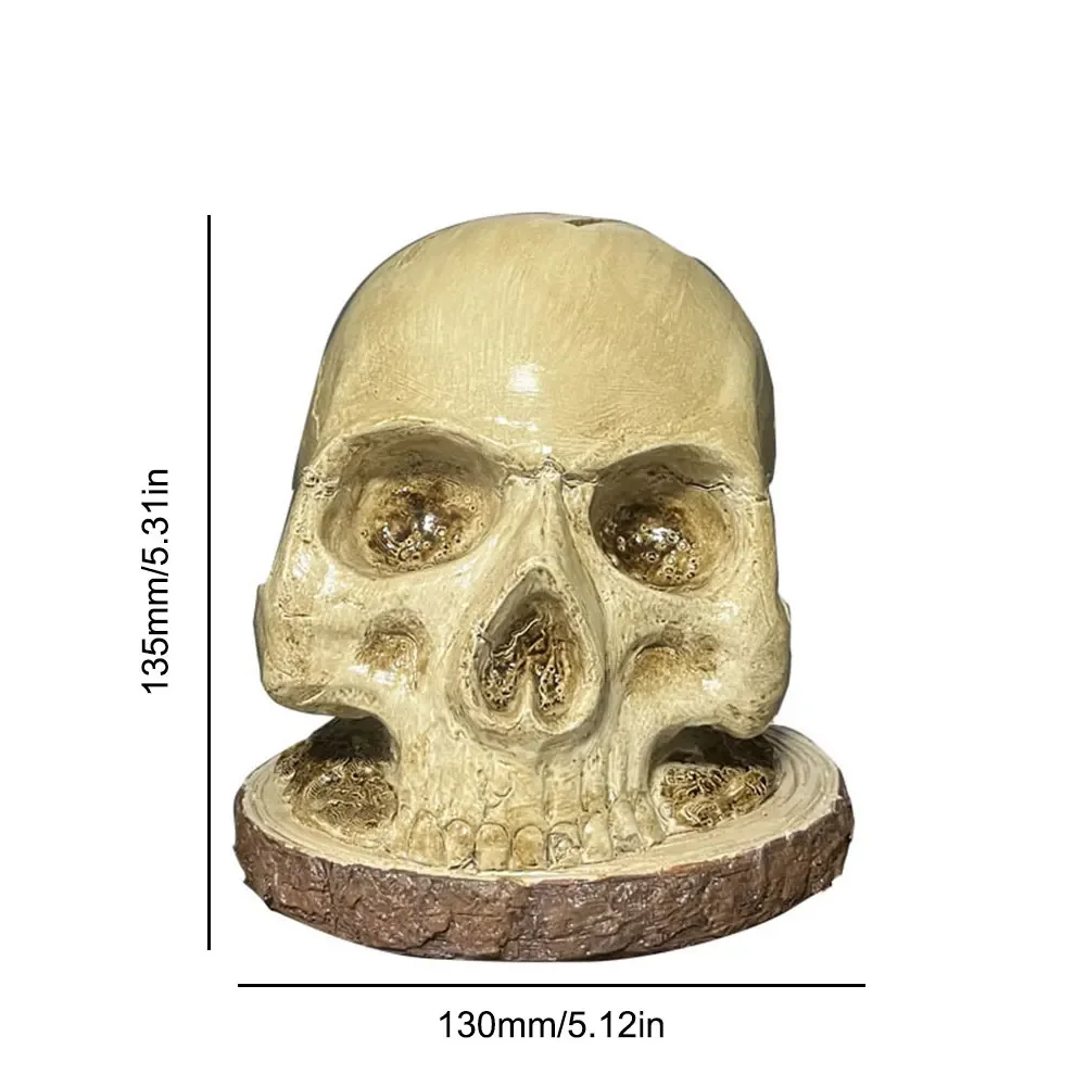 Креативный Держатель Для Ножа С Головой Скелета Ужас Череп Стеллаж Хранения