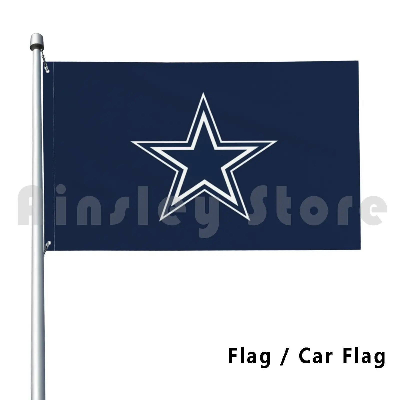 

Cowboys-Dallas Flag Car Flag Funny Logo