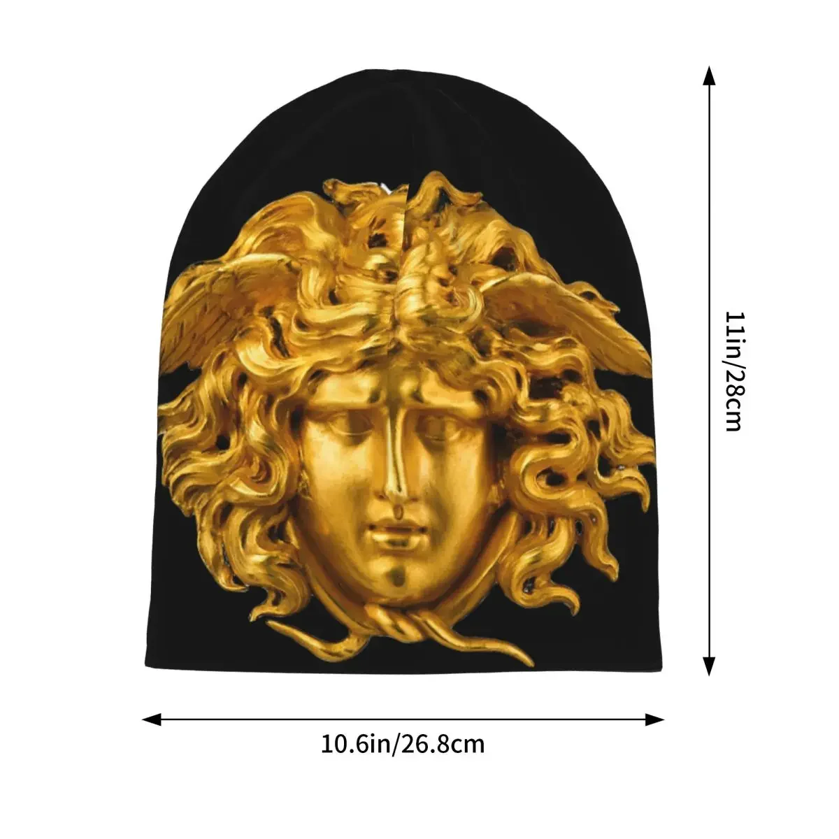 Элегантные и шикарные французские шапки Skullies мифологическая греческая медуза