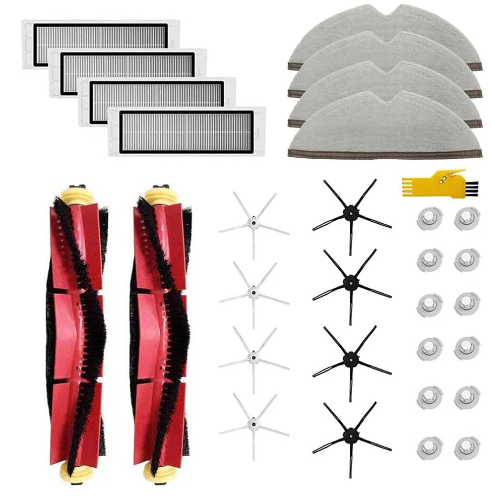 

Accessory Kit for Xiaomi Roborock S6 MaxV S6 Pure S5 Max S6 S50 E25 E20 E35 Replacement Parts for Robot Vacuum Cleaner