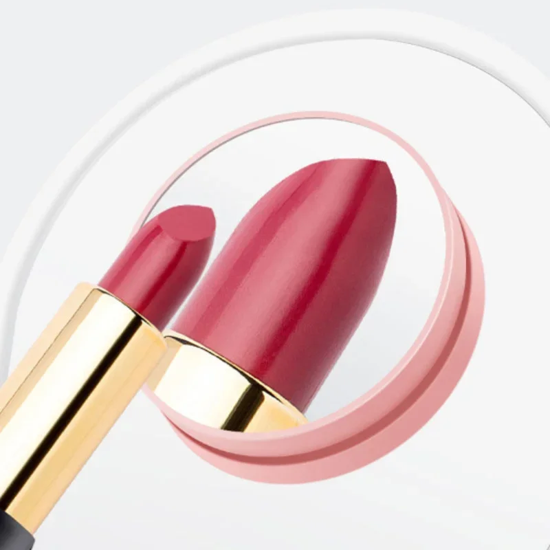 5-кратное Увеличительное Настольное Зеркало Для Макияжа С 3 Светодиодными