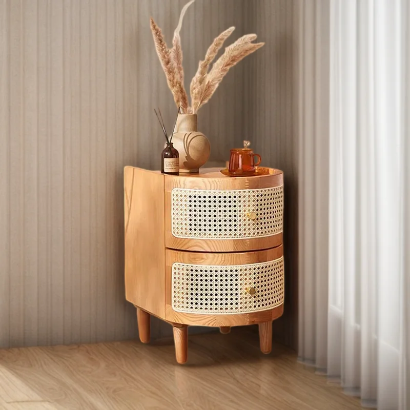 Недорогой милый стол узкий Деревянный шкафчик для хранения скандинавский шкаф
