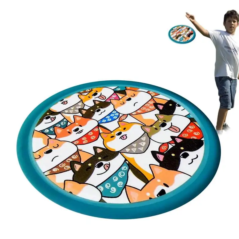 

Disc Golf Flexible And Safe Foldable Flying Saucer Toy Game Toys For Children Durable Puzzle Flying Golf For Any Distance