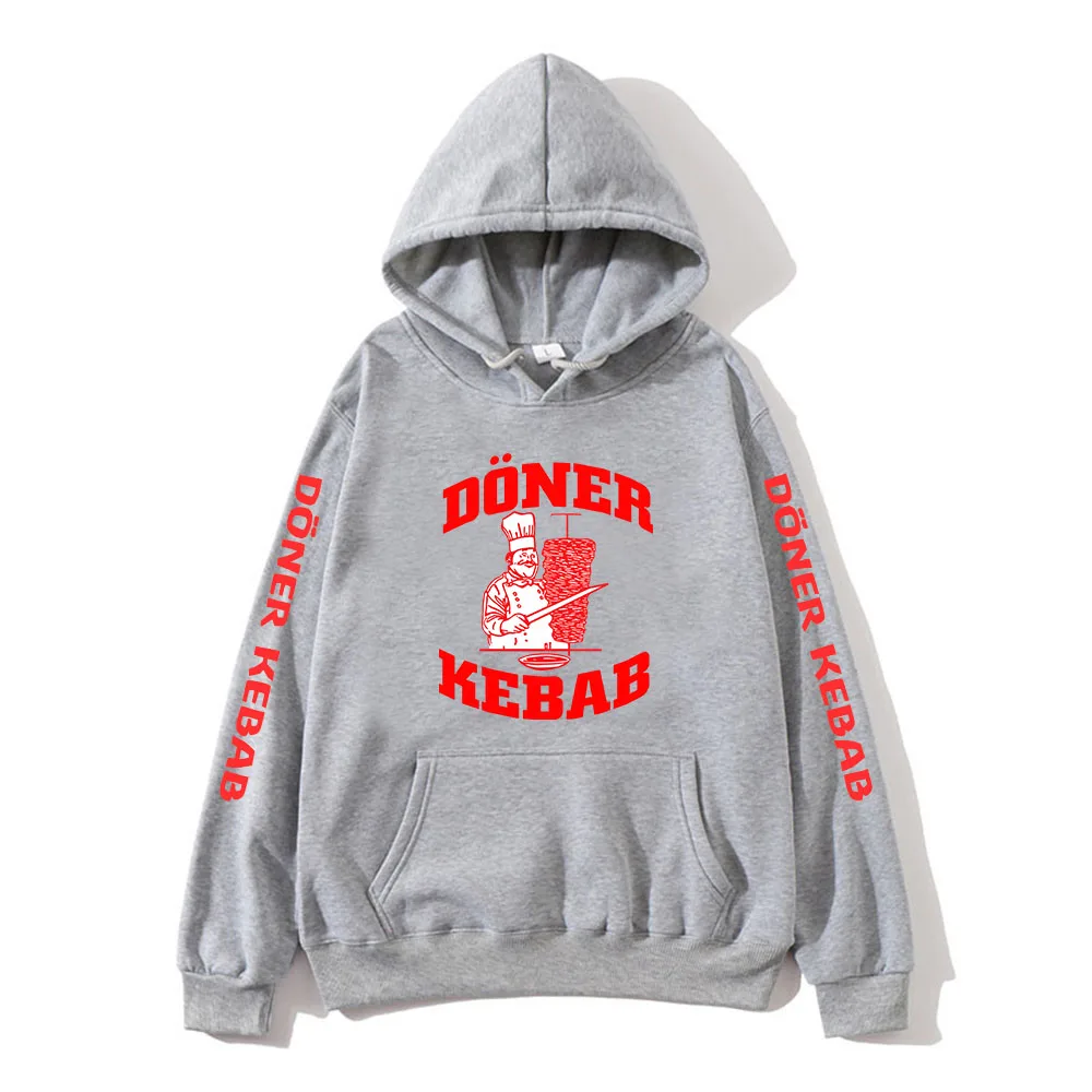 Doner Kebab Hoodie Cartoon Anime Graphic Sweatshirt Men Clothing Winter Streetwear Harajuku Women Y2k Clothes Autumn Sudaderas