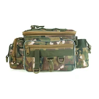 fishing tackle bag reel lures storage box waist shoulder camera handbag pouch fishing bag outdoor fishing tackle bag