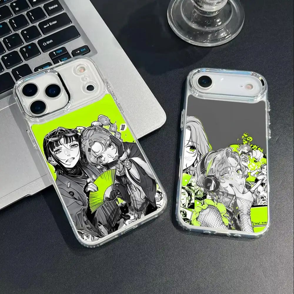Фото Чехол Green Yuris для iPhone 17 16 15 14 13 12 11 Pro Max Xr Air Plus, силиконовый, серебристый, жесткий чехол-накладка №1