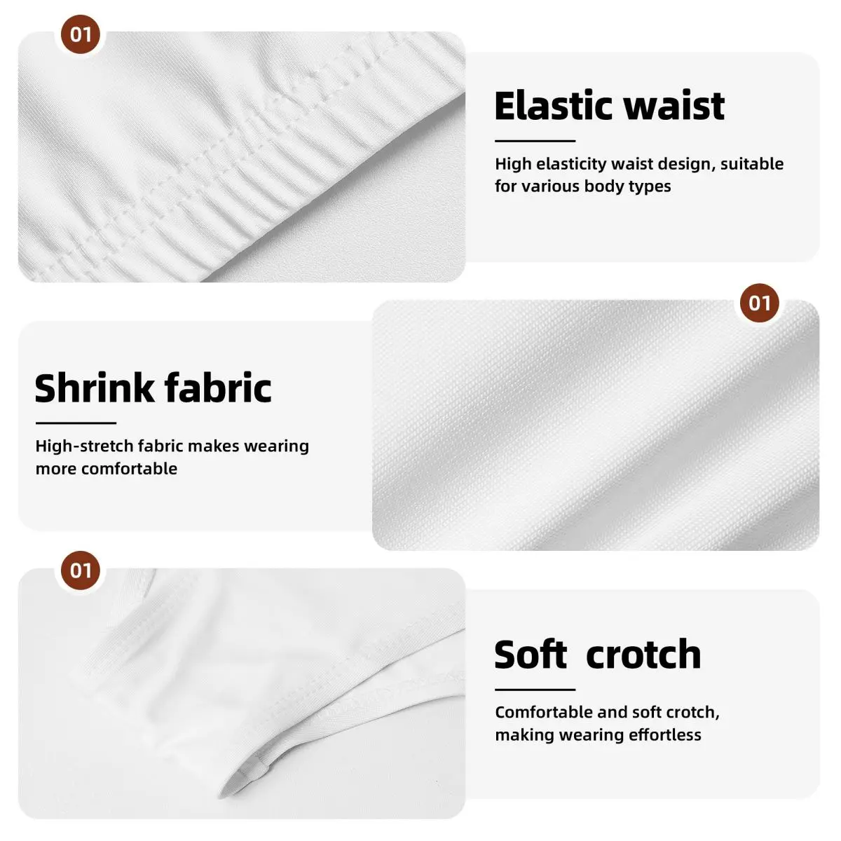 Белые трусики для любителей собак Maltipoo Moodle женское дышащее нижнее белье