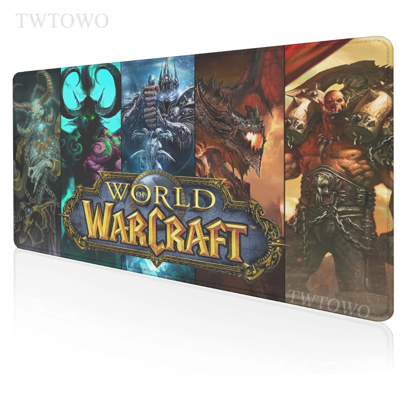 

World of Warcraft Mousepad Computer Gaming XXL Home Mouse Mat MousePads keyboard pad Soft Laptop Gamer Office Anti-slip