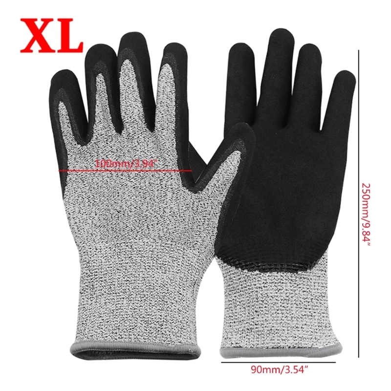 

Cut Resistents Gloves Anti-cut Golve HPPE Wearable Durable Kitchen Glove Winter Warm Safety Work Gloves Drop Shipping