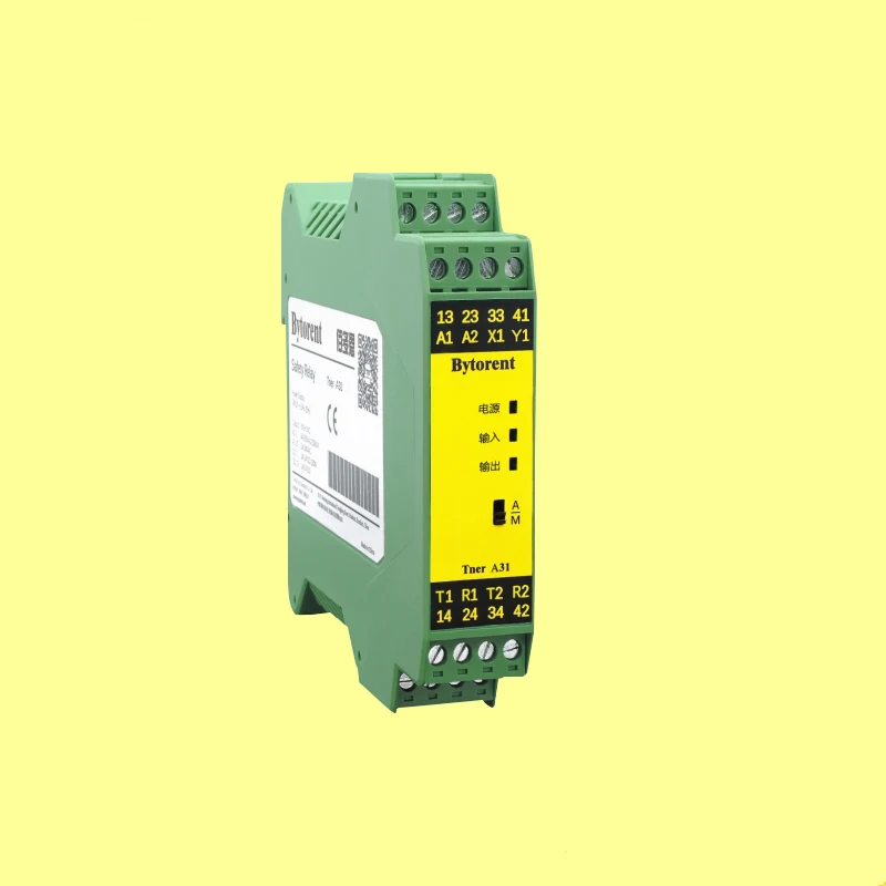 

QYZK New orginal LED indicator 3PST-NO SPST-NC coil 24vdc load 30a 8pins safety relay alternative to G9SB-301 electrical relay
