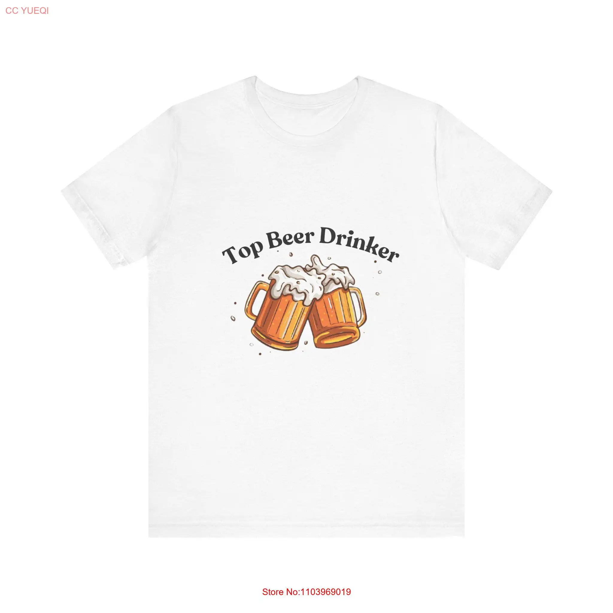 Футболка Beer Lover Cheers Drinkers с морозными кружками Drinker длинными или короткими