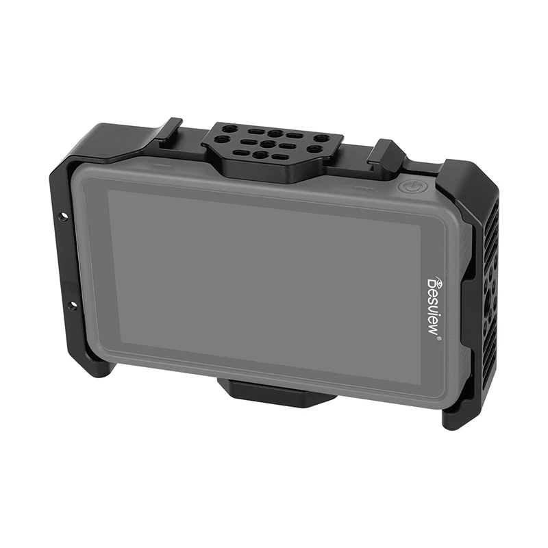Каркас для полного монитора CAMVATE для Desview R5 5,5 дюйма, мониторы для камеры 4K HDMI DSLR с 2 креплениями для обуви, M4 и 1/4-20 отверстиями для резьбы