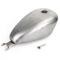 Areyourshop Motorcycle Iron 14.4L 3.8 Gallon Gas Fuel Tank Fit for Sportster 883 XL 07 08 09 10 11 12 13 14 15 16 17