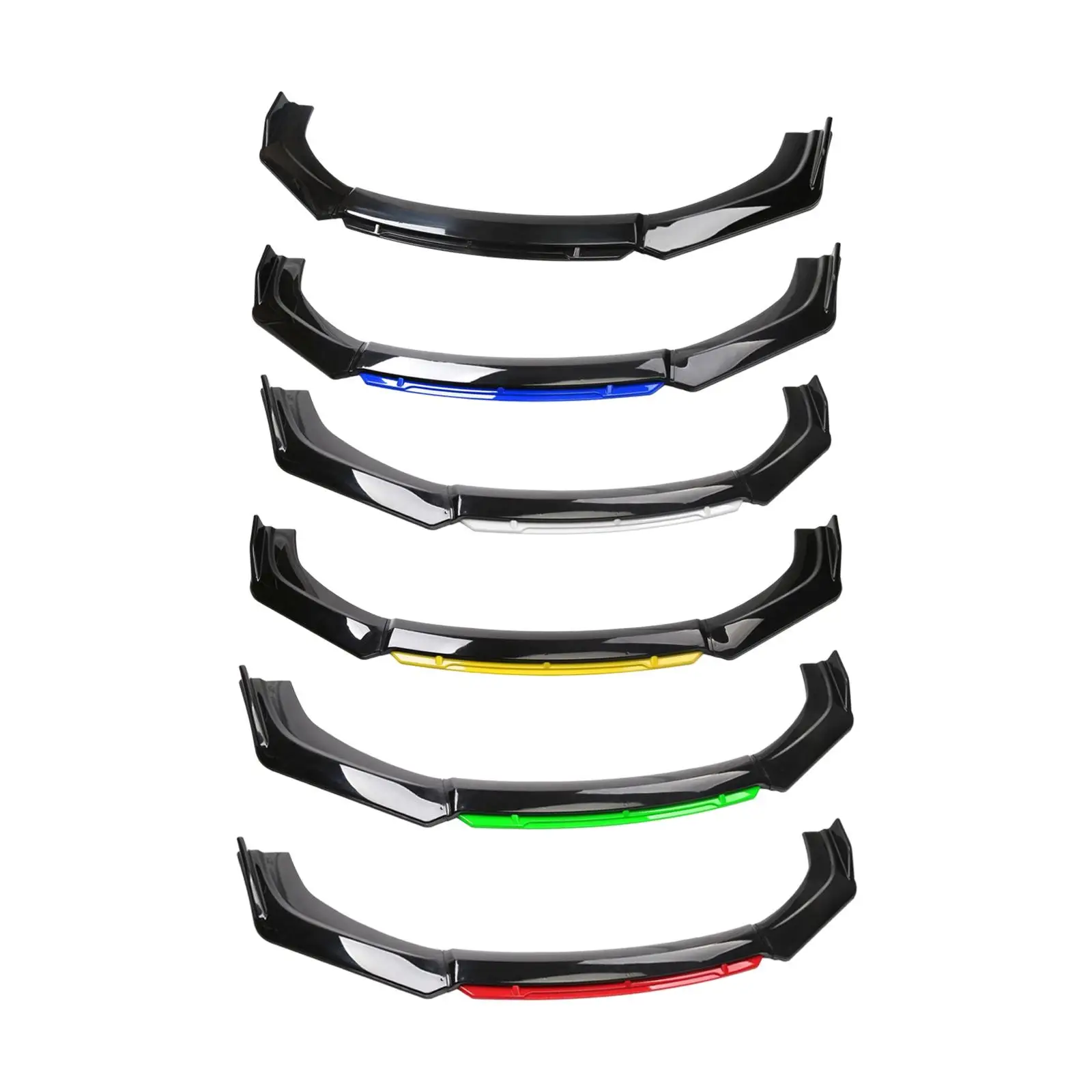 

3 шт., универсальные автомобильные накладки на передний бампер