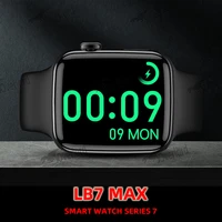 newest lb7 max smartwatch smart watch with nfc bluetooth call pk poco watch hw7 max hw18 hw22 iwo13 hw57pro for xiaomi ios phone