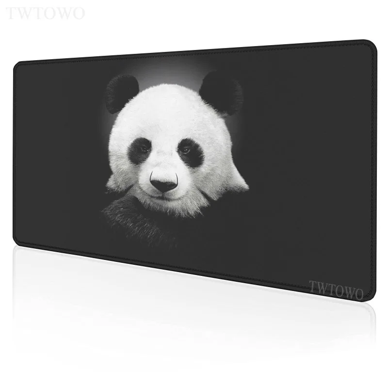 

Cute Anime Panda Mouse Pad Gamer HD XXL Computer MousePads keyboard pad Anti-slip Natural Rubber Laptop Soft Carpet Table Mat