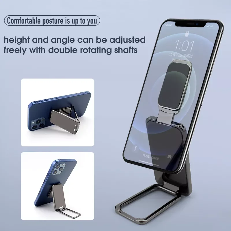 

Phone Holder Foldable Cellphone Support Stand For iPhone Xsmax 13 Huawei Xiaomi Mi 10 Adjustable Mobile Smartphone Holder Stand