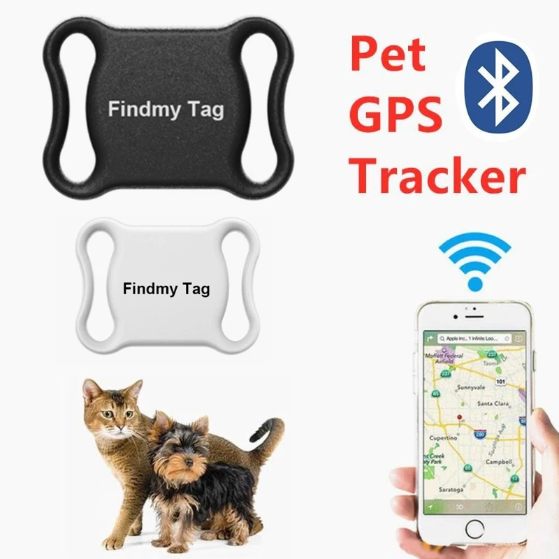 

GPS-локатор для домашних животных, мини-локатор для отслеживания, устройство против потери, трассировщик для домашних животных, собак, кошек, ...