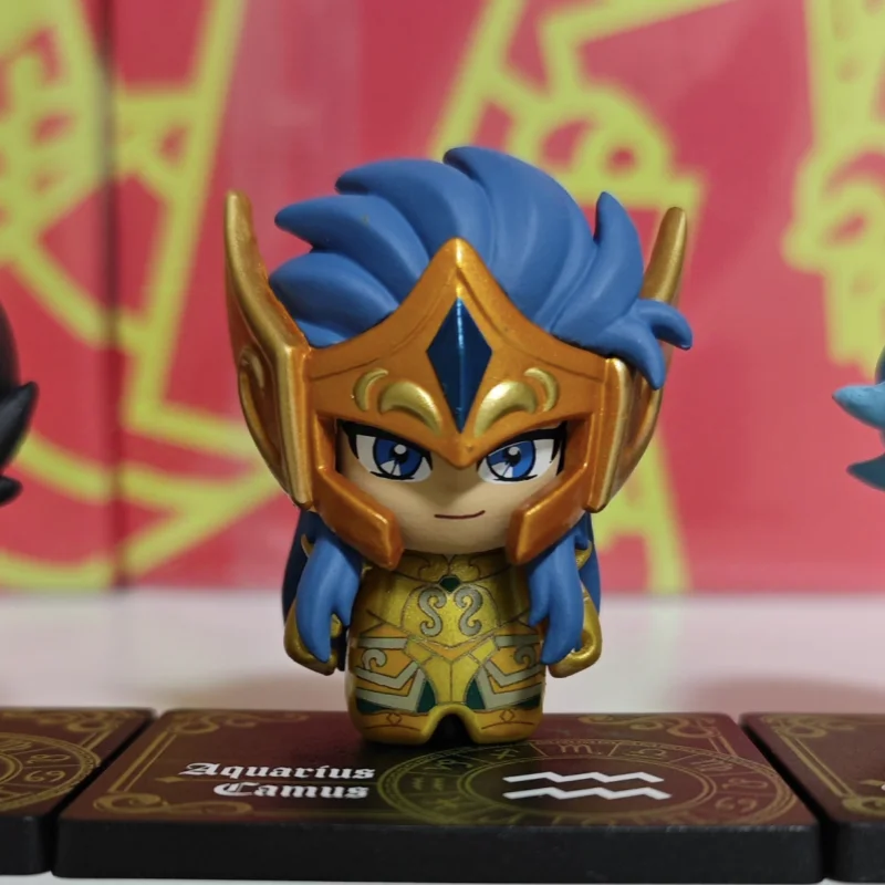 Фото Коллекционная мини-фигурка Bandai Saint Seiya Gold Cloth Myth Gashapon: Доко, Айолос, Мило – декоративное украшение для любителей аниме №3