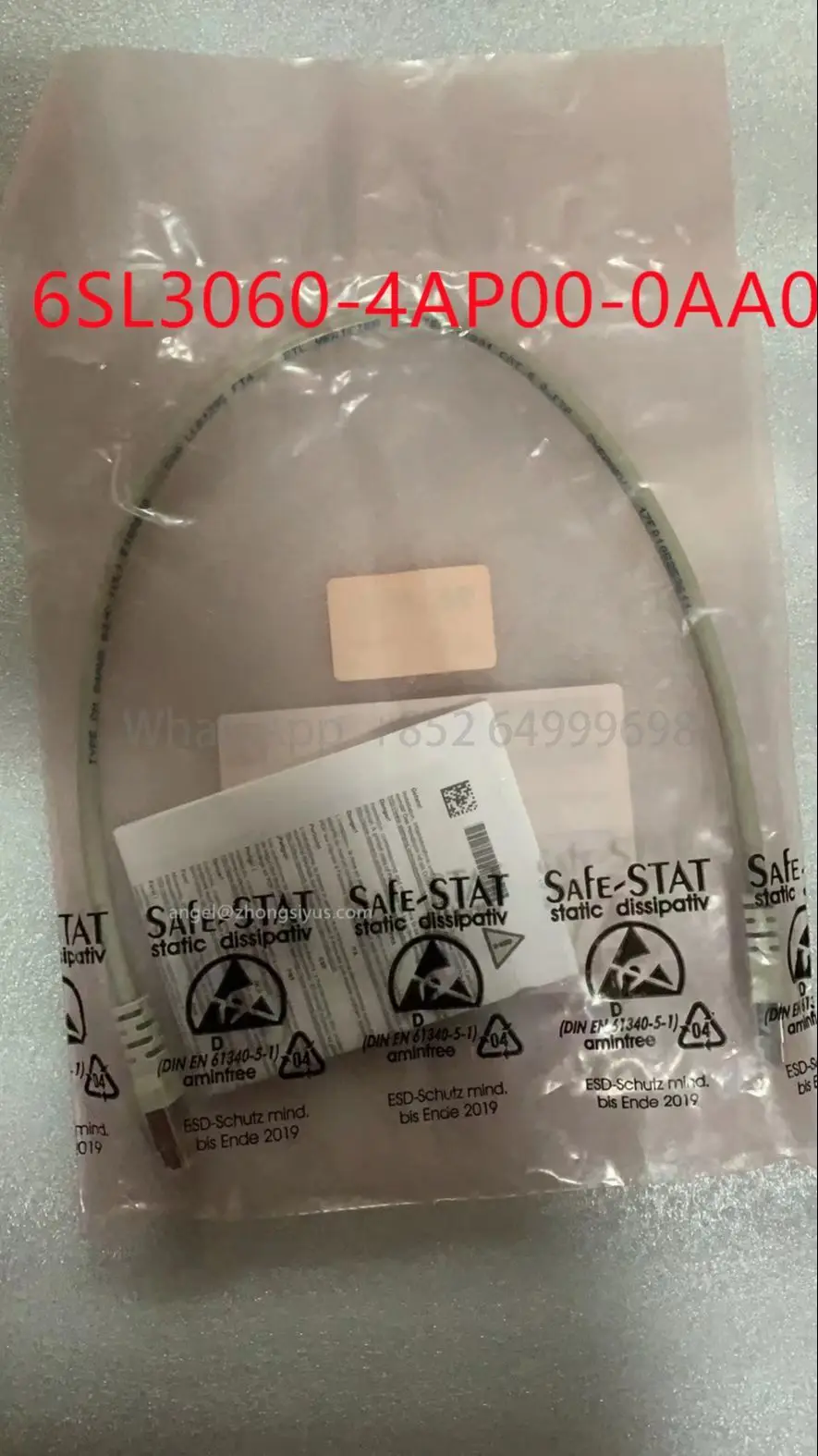 6SL3060-4AP00-0AA0 Совершенно новый КАБЕЛЬ DRIVE-CLIQ IP20/IP20 ДЛИНА: 0 41M 6SL3060 4AP00 0AA0