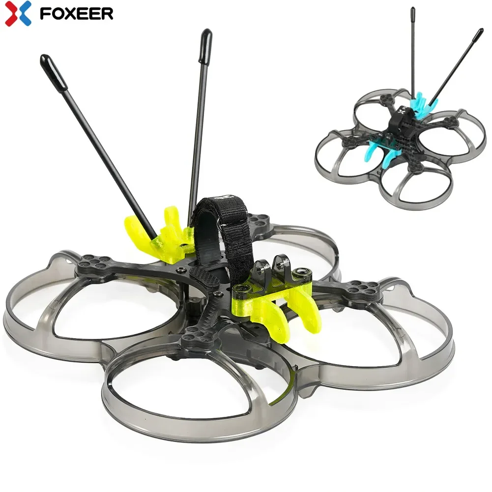 

Foxeer Foxwhoop 25 104 мм T700 углеродное волокно, рама для Дронов Vista HDzero, аналоговый FPV, 2,5 дюймов, Фристайл