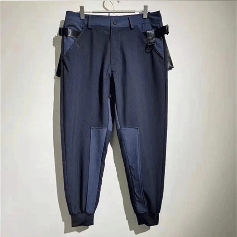 Y-3 Yohji Yamamoto Spring And Autumn Leisure Sports Pants Splicing Tooling Function Wind Men's Fashion Leg Closing Y3 Trousers