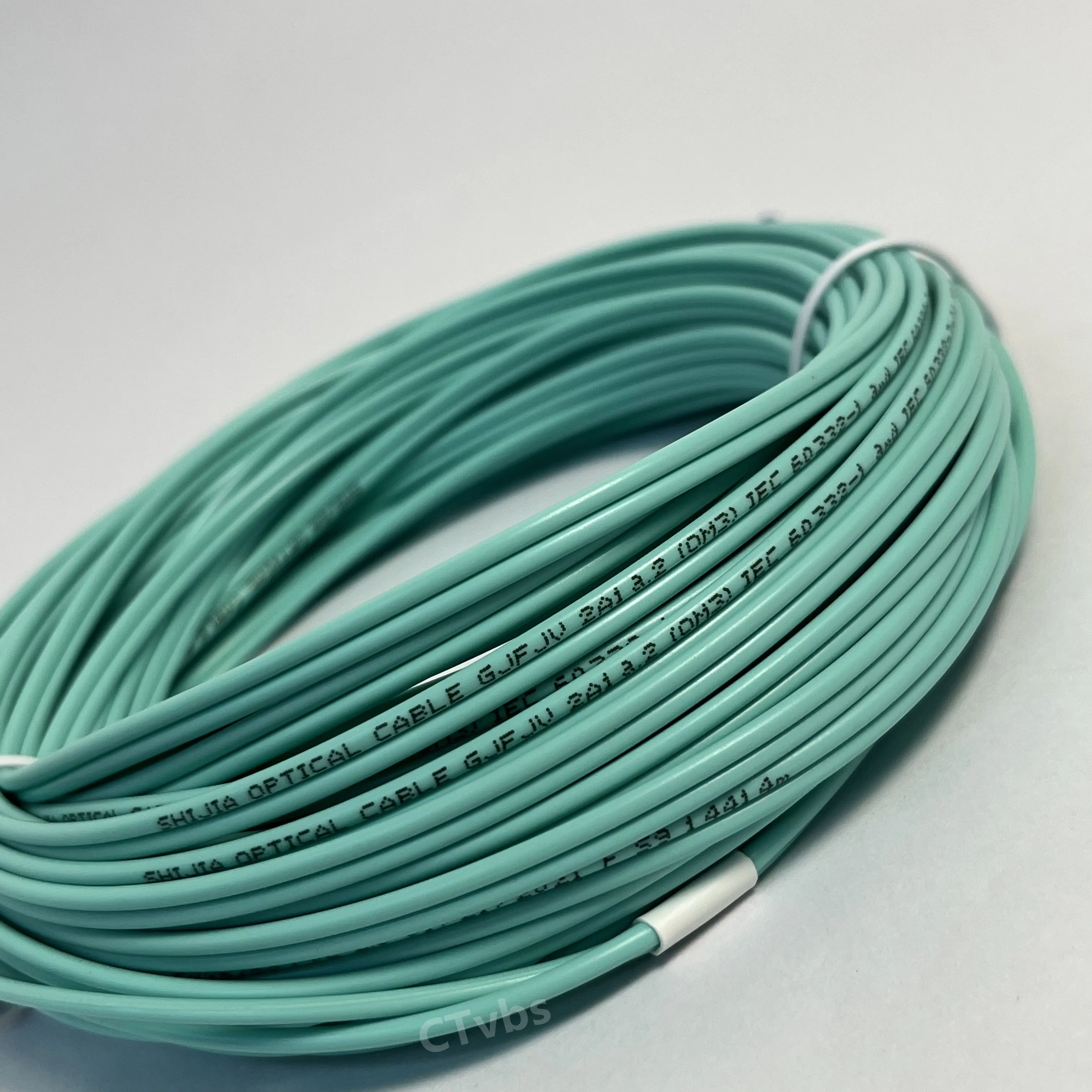 10M LC to LC Optic Fiber Patch Cable 10G Multimode Duplex OM3 PVC 2.0 50/125