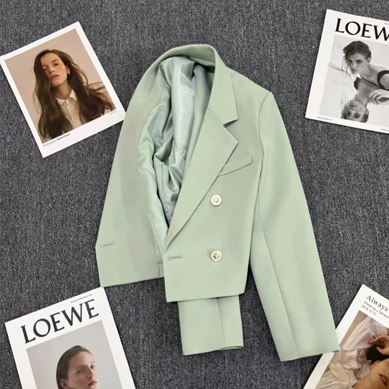 2023 Spring New Blazers Elegant Womens Jackets Chic Casual Sports Suit Korean Fashion Summer Jackets Luxury Woman Blazer Mujer