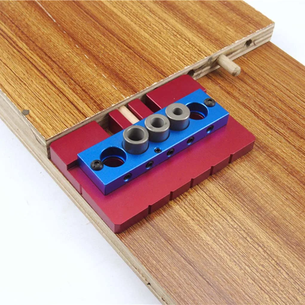 

Woodworking Positioning Drilling Kit Jig Metric Dowel 6 8 10mm Drilling Tools Dowel Jig Wood Working Tool