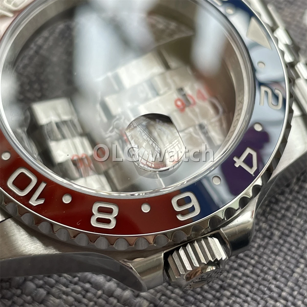 clean factory watch 116710 126710 Pepsi GMT master super perfect quality Install 3186 movement 904L steel Men's Chronograph |