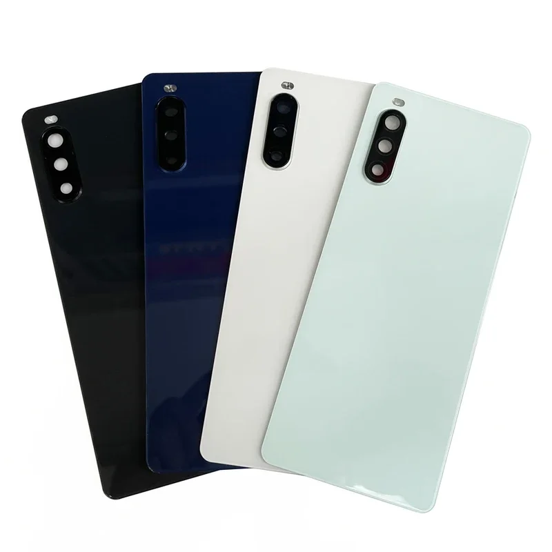 Задняя крышка для Sony Xperia 10 II XQ-AU51 AU52 батарейного отсека задний чехол запасные
