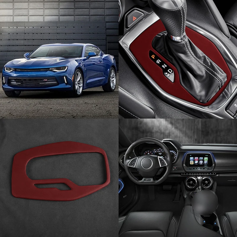 1 шт. ABS Автомобильная панель переключения передач рамка Обложка отделка стикер