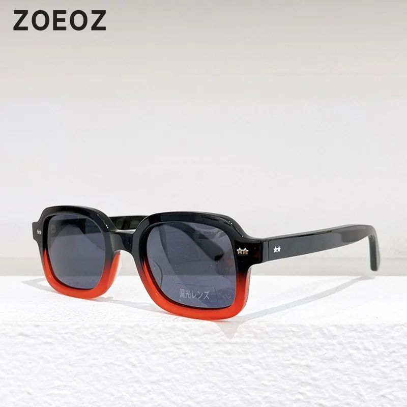 

Солнцезащитные очки XINGX в японском стиле для мужчин и женщин, Поляризационные солнечные аксессуары в квадратной оправе, с ацетатной оправой, в стиле ретро