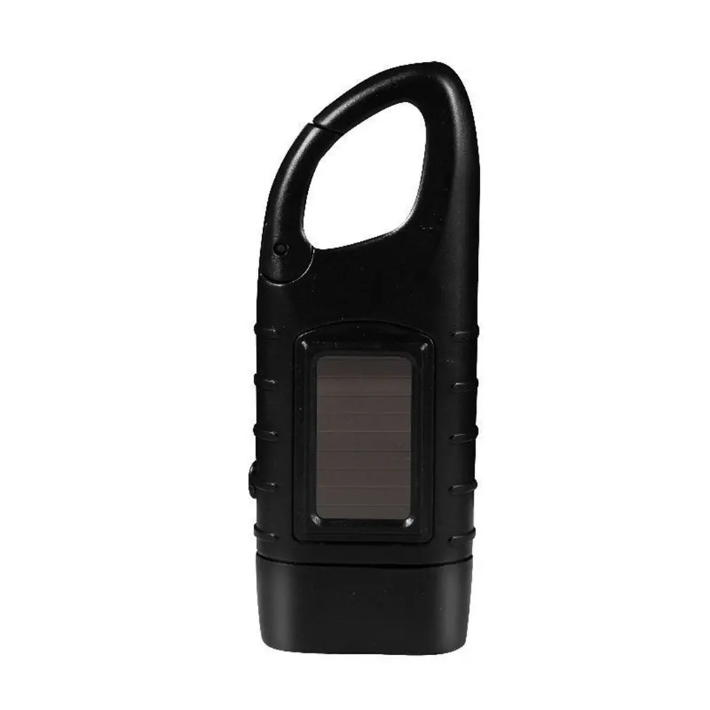 

Mini LED Flashlight Solar Charged Hand Crank Torch Household LED Energy-saving Emergency Flashlight Outdoor Camping Hiking Light