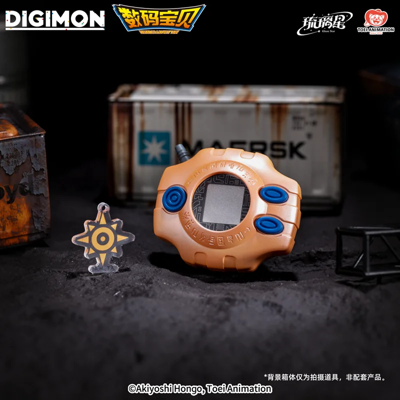 Фото Оригинальный 3D-кулон Digimon Digivice в стиле аниме, серия Blind Box: Храбрость - Тай Ягами, Фигурка Судьбы - Уиллс, Загадочная коробка-сюрприз, модель, подарок №5