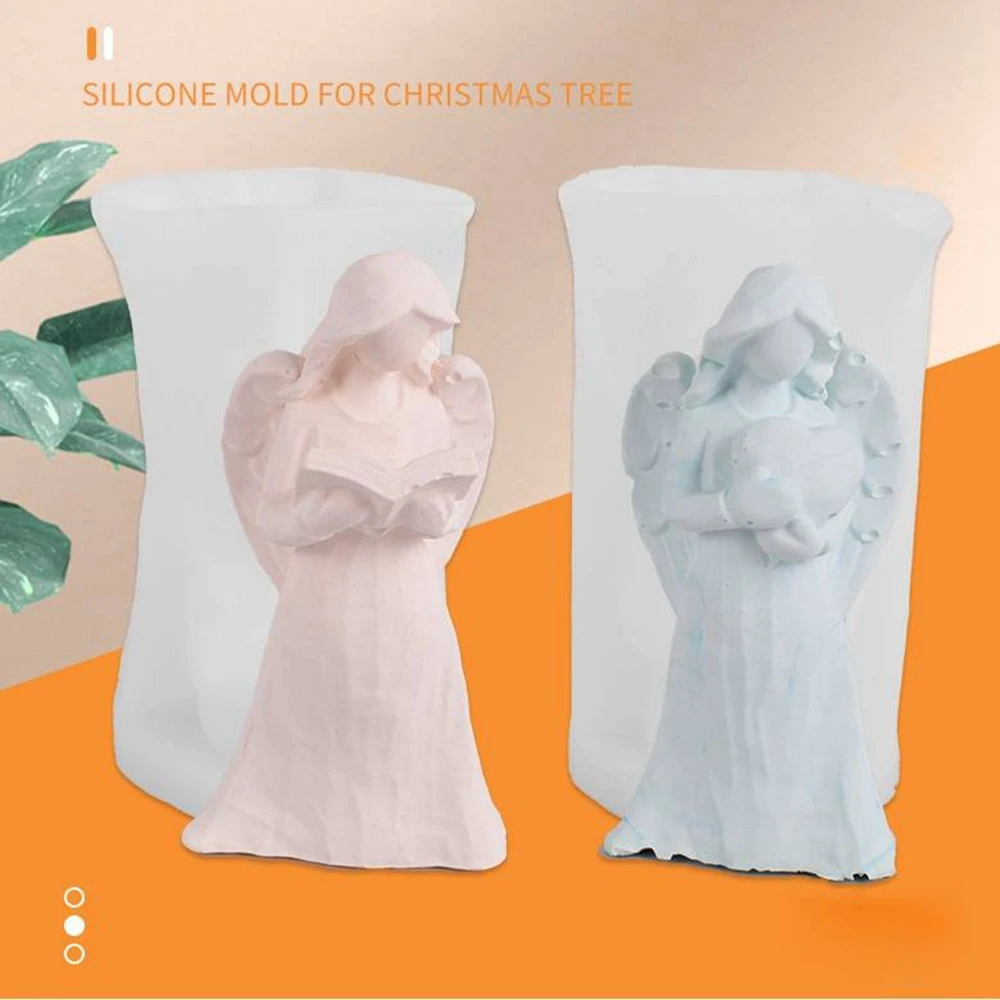 

Силиконовая форма Molde для свечей, Букет ангелов в виде богини любви «сделай сам», товары для изготовления свечей из смолы