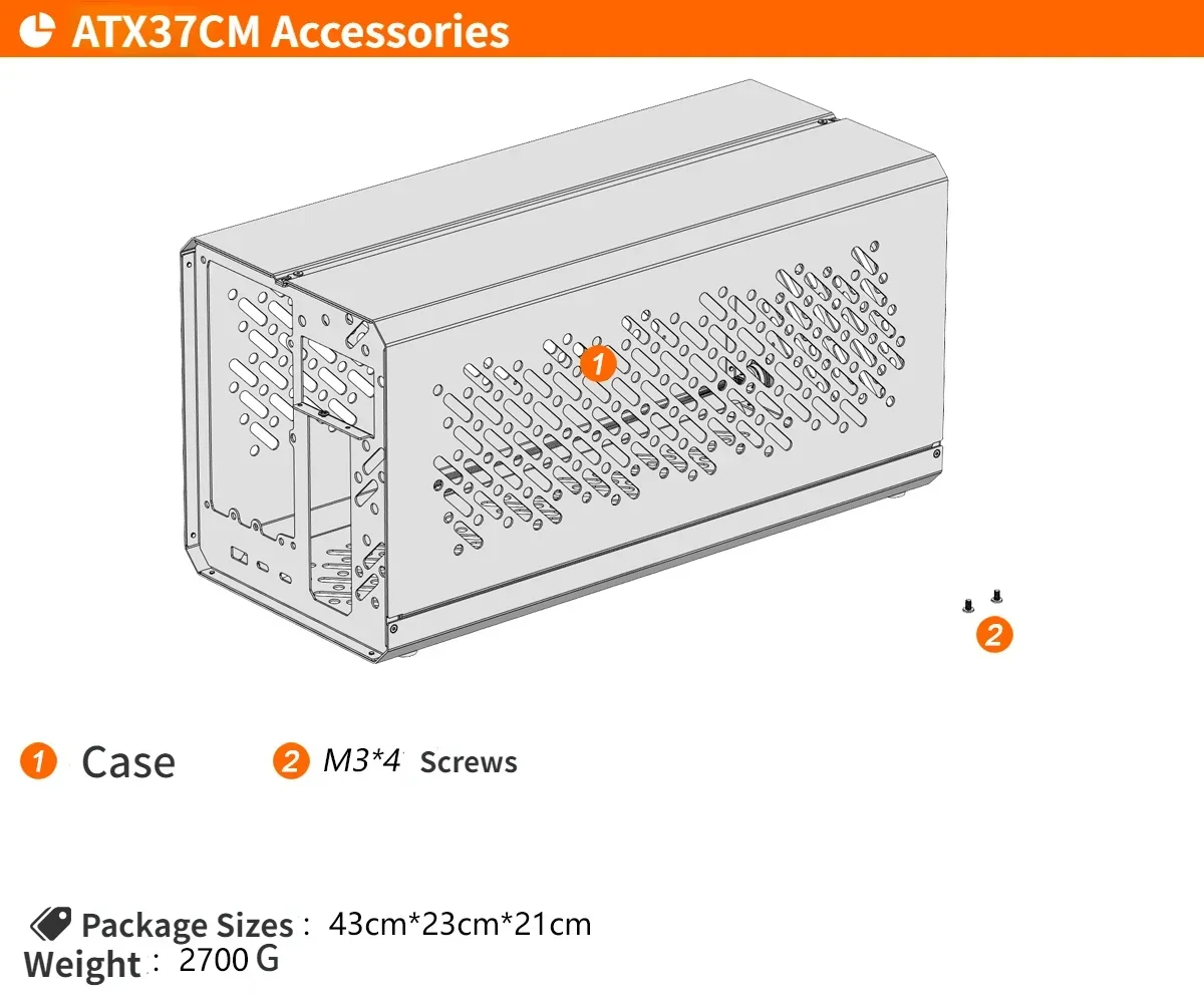 Чехол для OCuLink Thunderbolt-3/4 USB4