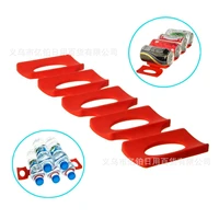 Refrigerator Wine Rack Refrigerator Coke Rack Silicone Coke Stand Beer Cans Beverage Stacking Mat Bottles Cans Beer Soda Mat