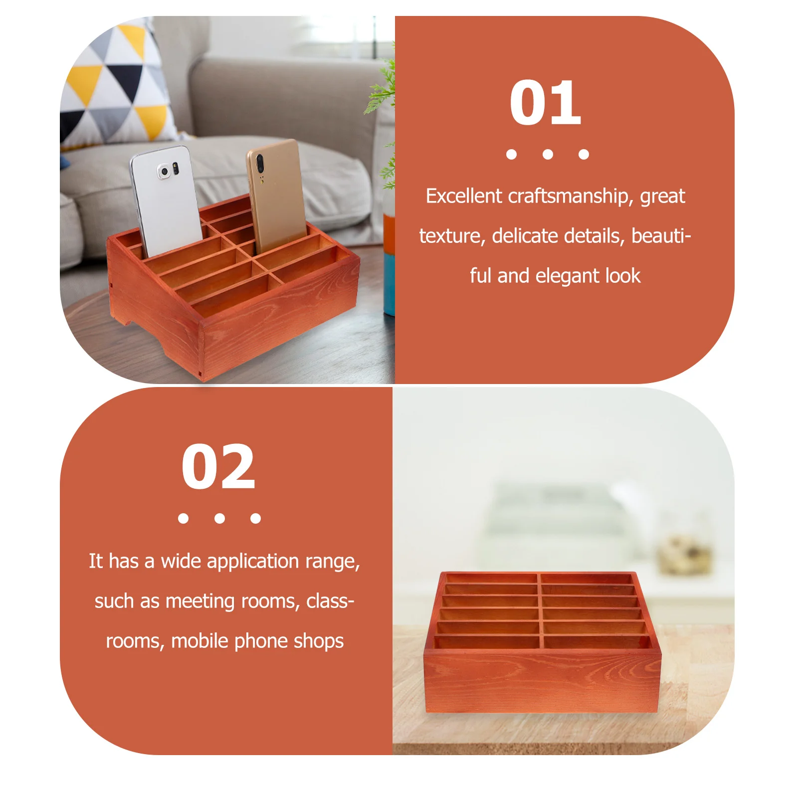 Настольный держатель для телефона мобильный телефон мобильного ящика хранения