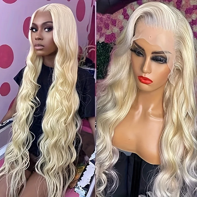 Парики из человеческих волос с прозрачной кружевной передней частью 13 х6 дюймов